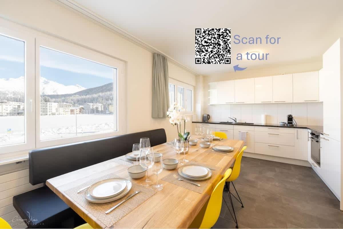 Charming Apartment In St Moritz المظهر الخارجي الصورة
